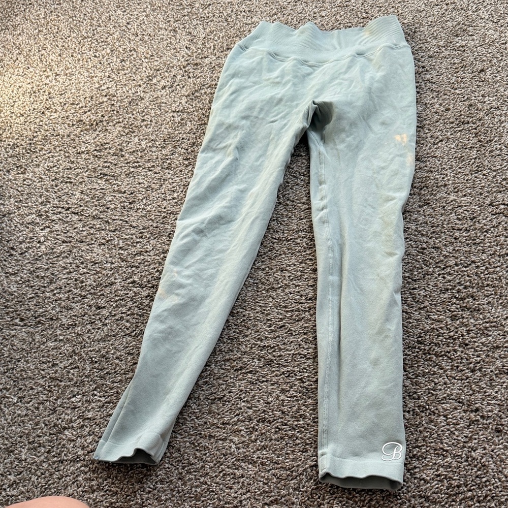 Bombshell Sportswear Light Gray Leggings